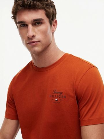 Tommy Hilfiger - Áo Thun Tay Ngắn Nam Logo Jersey Crew Neck T-Shirt