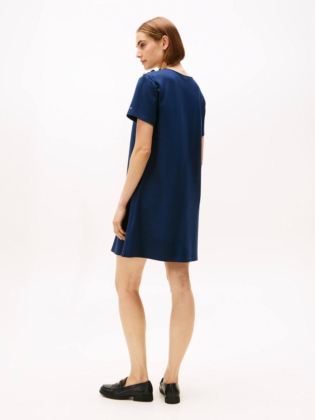 Tommy Hilfiger - Đầm nữ Ponte TH Shift Short Dress