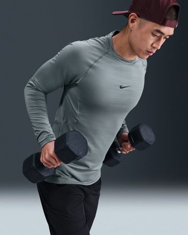 Nike - Áo thun tay dài thể thao Nam Nike Pro Warm Men's Long-Sleeve Top