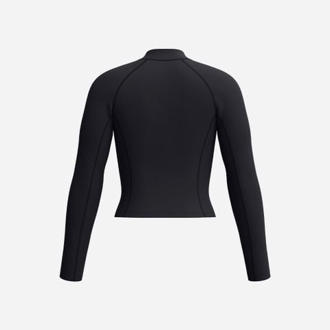 Speedo - Áo Rashguard Nữ UV Long Sleeve Solid Zip (Asia Fit) - 4