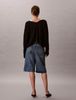 Calvin Klein - Quần Ngắn Nữ Long Long Denim Short