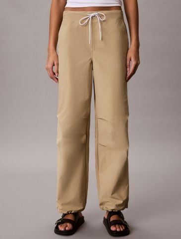 Calvin Klein - Quần Dài Thể Thao Nữ Crinkle Nylon Pants