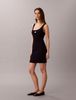 Calvin Klein - Đầm Mini Nữ Monogram Label Rib Knit Mini Dress