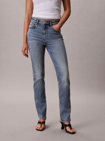 Calvin Klein - Quần Jean Dài Nữ Archive Highrise Slim Vintage