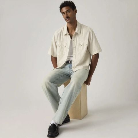 Levi's - Áo Sơ Mi Tay Ngắn Nam Boxy Western Lightweight Shirt