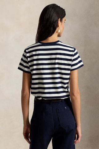 Ralph Lauren - Áo Thun Tay Ngắn Nữ Knit T-Shirt Cotton Jersey