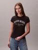 Calvin Klein - Áo Thun Tay Ngắn Nữ Graphic Logo Baby Tee