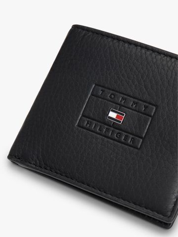 Tommy Hilfiger - Ví Nam Leather Logo Bifold Credit Card Wallet
