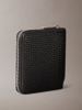 Calvin Klein - Ví nam Embossed Woven Zip Billfold Wallet