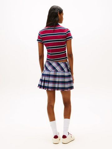 Tommy Hilfiger - Áo Thun Có Cổ Nữ Slim Essential Short Sleeve Polo