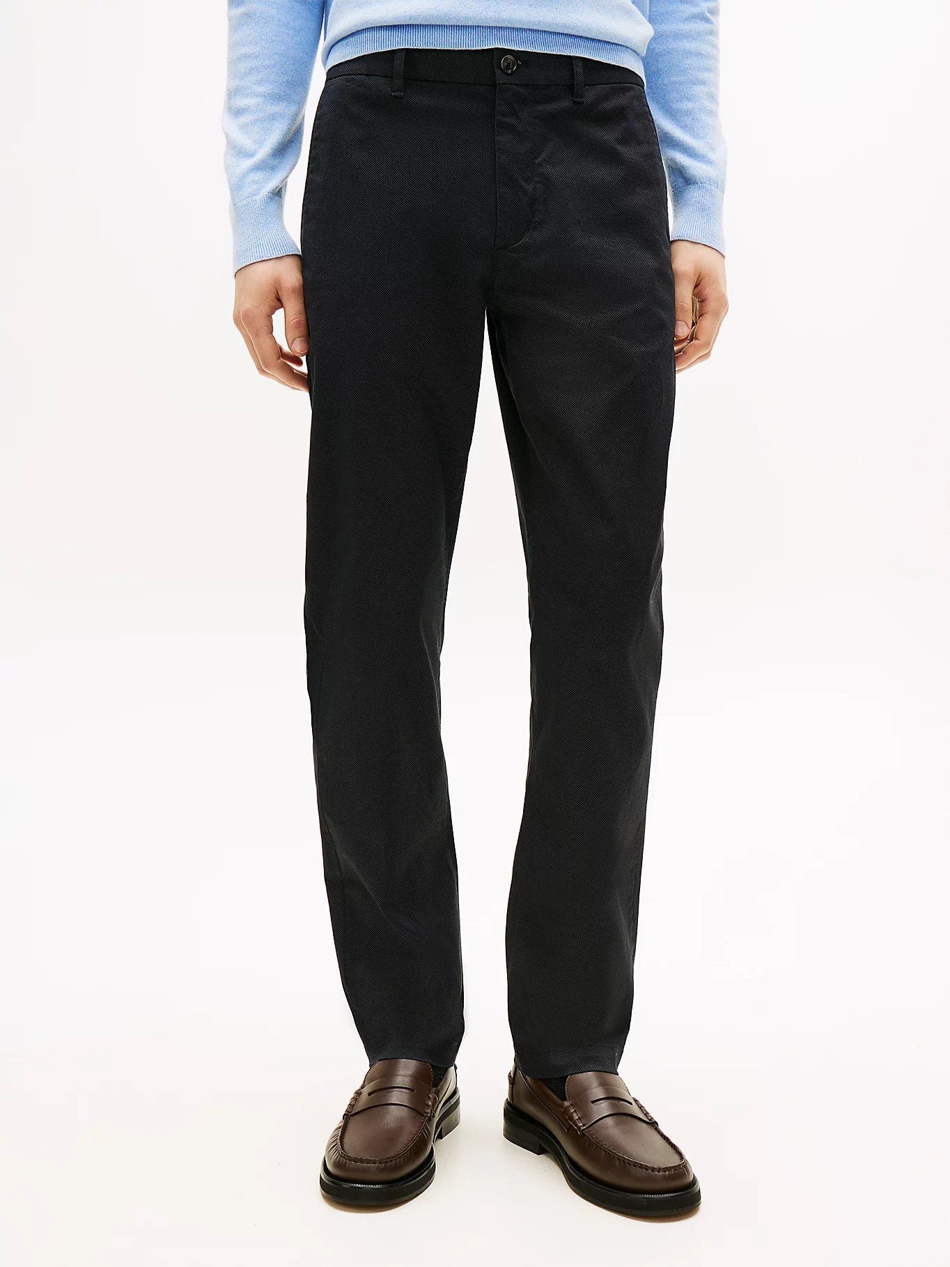Tommy Hilfiger - Quần dài nam Denton Textured Print Straight Leg Chinos