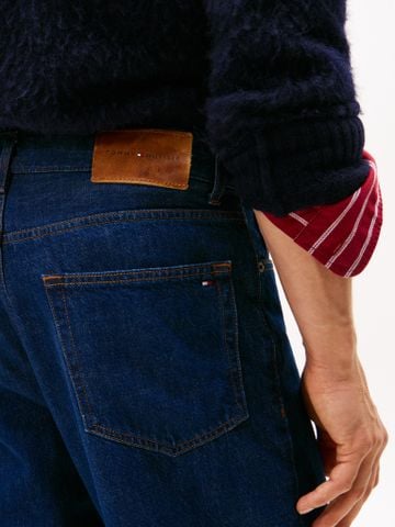 Tommy Hilfiger - Quần jeans ống đứng nam Relaxed Straight Leg Jeans
