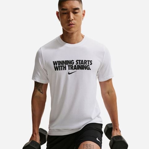 Nike - Áo Tay Ngắn Thể Thao Nam Dri-FIT Tee Winning