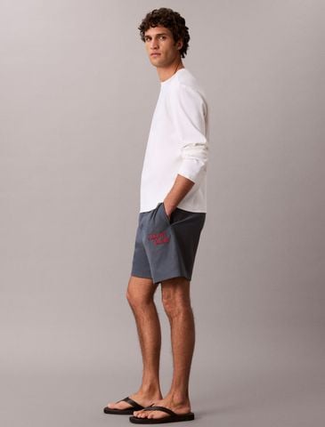 Calvin Klein - Quần Ngắn Thể Thao Nam Embroidered Logo Jogger Shorts