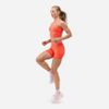 Hoka - Quần Ngắn Ống Bó Thể Thao Nữ Women's HOKA Elaro 5 Bike Shorts - Orange