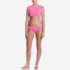 Nike - Áo Rashguard Nữ Nike Swim Women's Cropped Short Sleeve UV Swimming Top