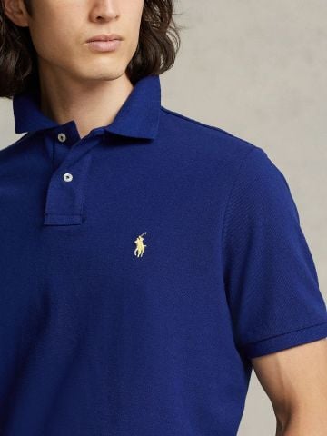 Ralph Lauren - Áo Thun Có Cổ Nam Iconic Mesh Polo Shirt