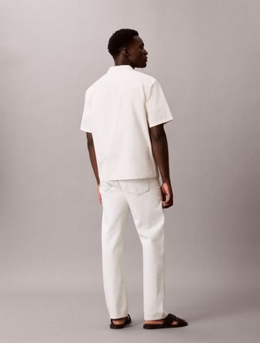 Calvin Klein - Áo Sơ Mi Nam Washed Cotton Poplin Relaxed Shirt - 2