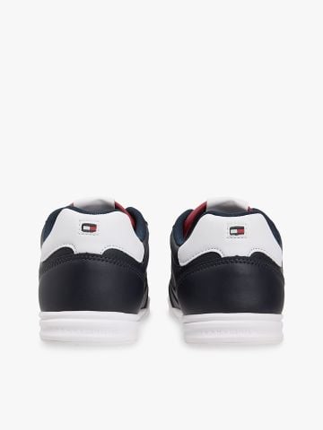 Tommy Hilfiger - Giày Sneakers Nam Contrast Heel Trainers With Leather - 3