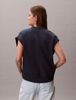 Calvin Klein - Áo Nỉ Nữ Sl Monogram V Neck Cotton Terry Vest