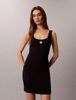 Calvin Klein - Đầm Mini Nữ Monogram Label Rib Knit Mini Dress