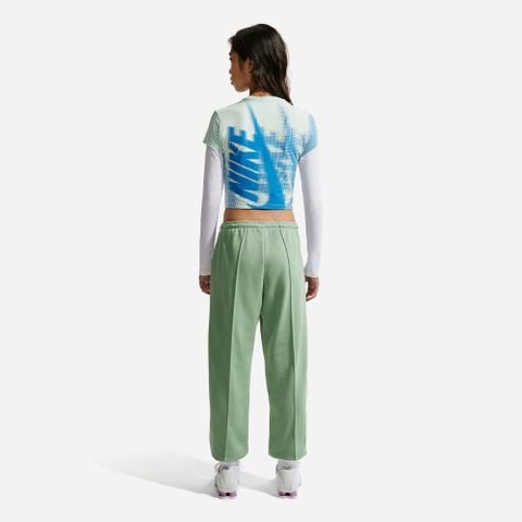 Nike - Áo Thun Crop Top Nữ Sportswear Chill Knit Slim - 2