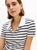 Tommy Hilfiger - Áo Thun Có Cổ Nữ Slim Fit Gold-Tone Button Polo Shirt