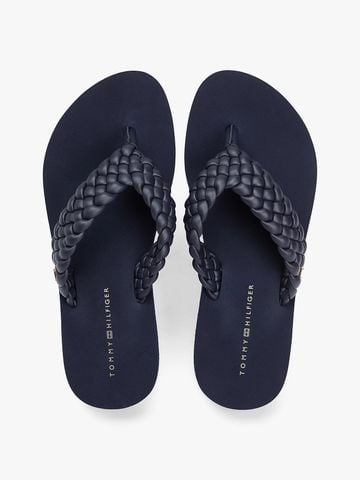Tommy Hilfiger - Dép xỏ ngón nữ Th Wedge Cornrow Beach Sandal - 3