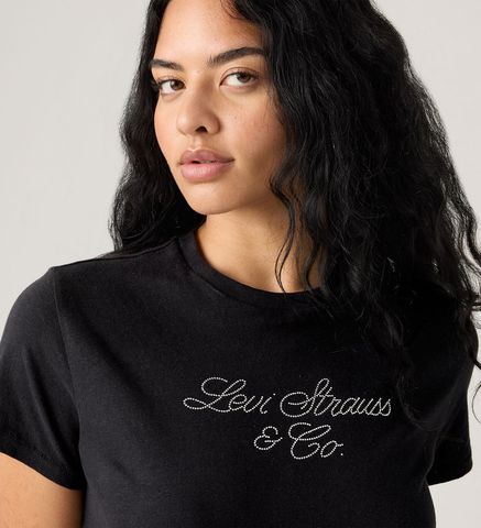 Levi's - Áo thun thời trang nữ Women's Graphic Classic Tee - Black