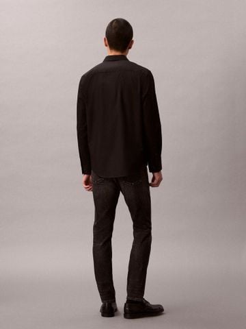 Calvin Klein - Quần Jean Dài Nam Slim Taper Black Mirage 37.5