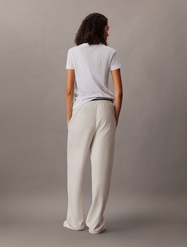Calvin Klein - Quần nỉ dài thể thao nữ French Terry Straight Leg Joggers