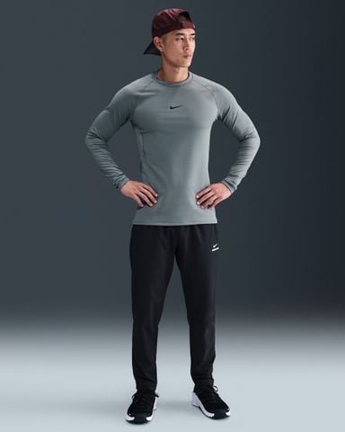 Nike - Áo thun tay dài thể thao Nam Nike Pro Warm Men's Long-Sleeve Top