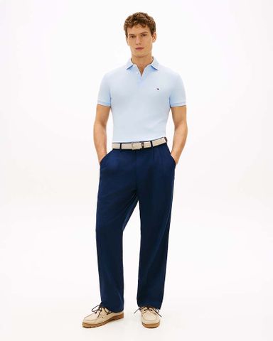 Tommy Hilfiger - Áo Polo Nam Liquid Cotton Tipped Slim Polo