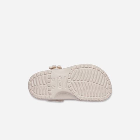 Crocs - Giày Trẻ Em Bé Gái Classic Pearl Shine Clog