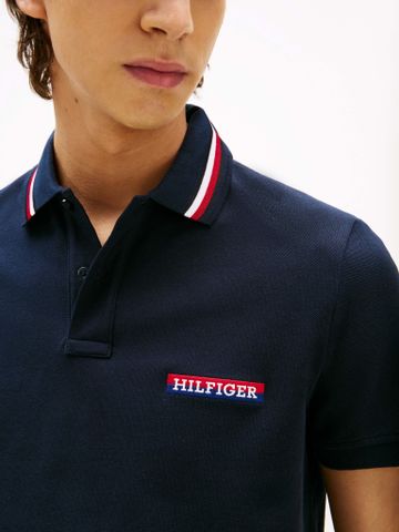 Tommy Hilfiger - Áo polo tay ngắn nam Hilfiger Tipped Regular Polo