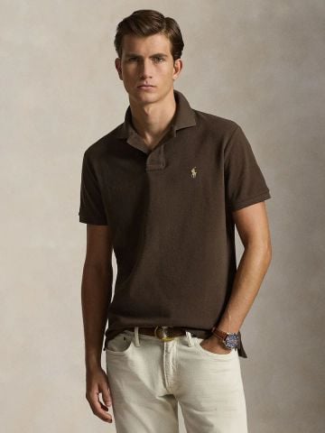 Ralph Lauren - Áo Thun Có Cổ Nam The Iconic Mesh Polo Shirt