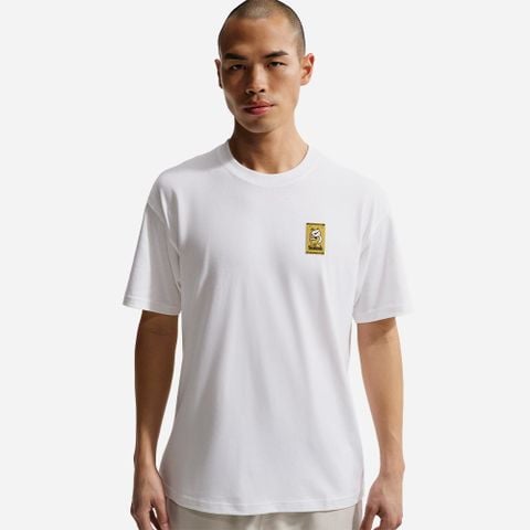 Nike - Áo Thun Tay Ngắn Nam Nstee Lse Cafe Swoosh V