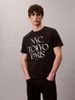Calvin Klein - Áo thun thời trang nam Flagship Cities Graphic Relaxed T-Shirt