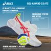 Asics - Giày chạy bộ nữ Women's Asics Gel-Kayano 32 Atc Running Shoes - White
