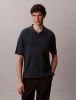 Calvin Klein - Áo Thun Có Cổ Nam Linen Blend Polo Sweater