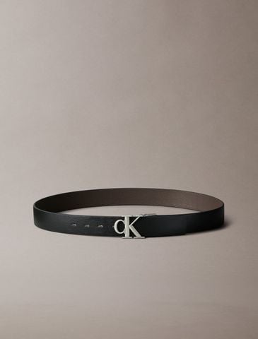 Calvin Klein - Thắt Lưng Nam Buckle Reversible Tumbled Leather Belt