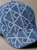 Calvin Klein - Nón Lưỡi Trai Nam Denim Logo Jacquard Cap