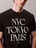 Calvin Klein - Áo thun thời trang nam Flagship Cities Graphic Relaxed T-Shirt