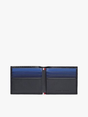 Tommy Hilfiger - Ví nam Hilfiger Flag Bifold Leather Credit Card Wallet - 4