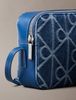 Calvin Klein - Túi Đeo Chéo Nữ Denim Allover Emblem Logo Camera Bag