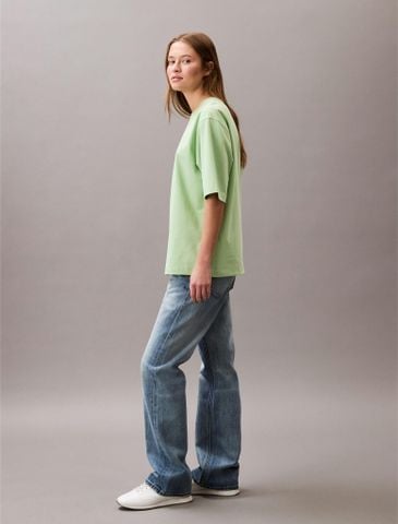 Calvin Klein - Áo phông thời trang nữ Cotton Jersey Relaxed T-Shirt - 4