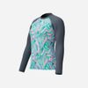 Speedo - Áo bơi tay dài chống nắng nữ Rash Top Grey Long Sleeve Uv Shirt