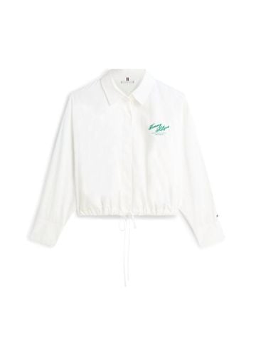 Tommy Hilfiger - Áo Sơ Mi Tay Dài Nữ SMD Blouson Drawstring Long Sleeve Shirt