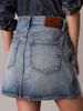 Calvin Klein - Chân Váy Nữ 90s Mini Skirt Basset Blue