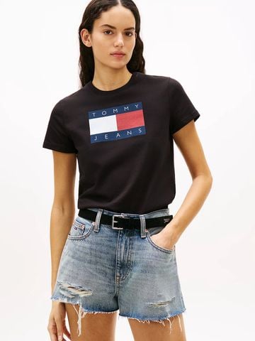 Tommy Hilfiger - Áo Thun Tay Ngắn Nữ TJW Regular TJ Flag Short Sleeve Tee